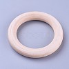 Unfinished Wood Linking Rings X-WOOD-F002-01-65mm-2