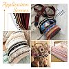 Polyester Pom Pom Lace Trim OCOR-WH0079-32-6