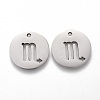 Tarnish Resistant 201 Stainless Steel Pendants LS-STAS-Z001-B-04P-1