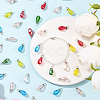 50Pcs Electroplate Glass Pendants FIND-SP0004-73-5