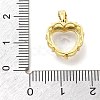 Brass Glass Charms KK-L228-02G-02-3