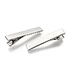 Iron Flat Alligator Hair Clip Findings IFIN-S286-34mm-2