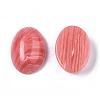 Synthetic Rhodochrosite Cabochons G-R415-14x10-15-4