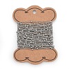 Tarnish Resistant 304 Stainless Steel Cable Chains CHS-L017-11C-2