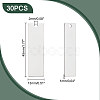 30Pcs 201 Stainless Steel Pendants STAS-UN0054-25-3
