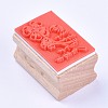 Wooden Stamps AJEW-WH0085-A05-2