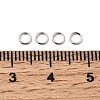 SHEGRACE Brass Open Jump Rings XGR0078P-12P-3