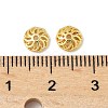 Brass Bead Caps KK-V015-20G-01-2