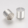 Brass Cord Ends X-KK-D219-11x7-S-2