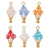 Glass Pendants PALLOY-MZ01302-1