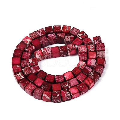 Natural Imperial Jasper Beads G-Q606-43A-05-1