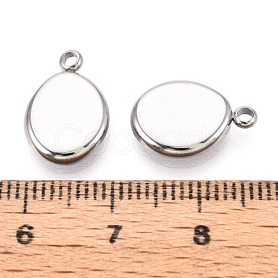 304 Stainless Steel Pendants STAS-T065-78P-1