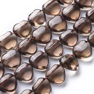 Natural Smoky Quartz Beads Strands G-K417-01-1