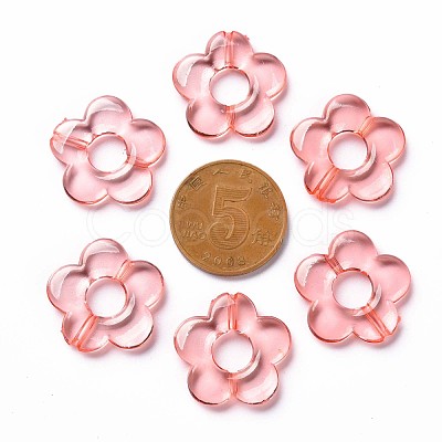 Transparent Acrylic Bead Frames TACR-S154-29B-52-1