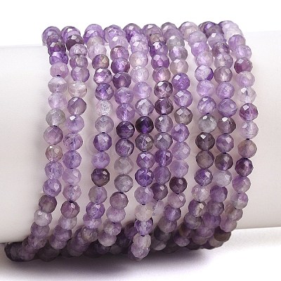 Natural Amethyst Beads Strands G-K373-B03-03-1