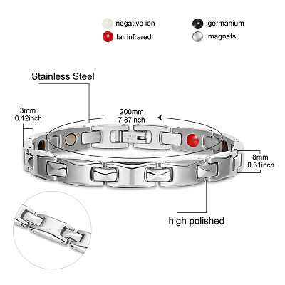 Stainless Steel Watch Band Bracelets JB654A-1