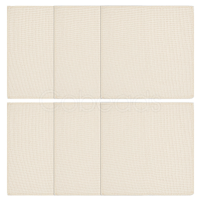 Linen Cross Stitch Fabric DIY-WH0504-692-1