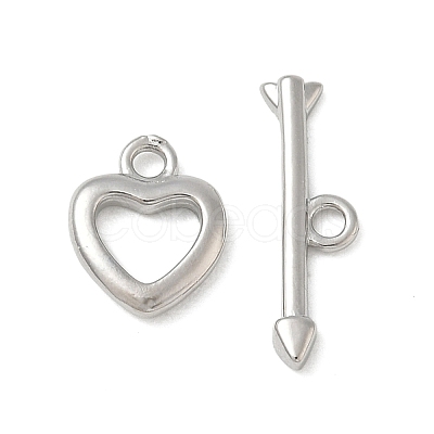 Brass Toggle Clasps KK-CBAFC6C-07C-P-1