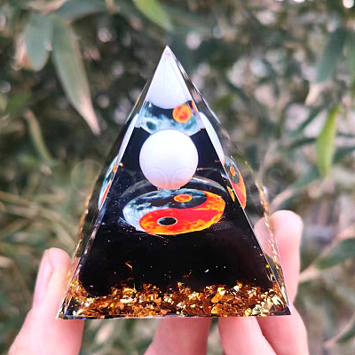 Orgonite Pyramid Resin Energy Generators PW-WGC6C8D-02-1