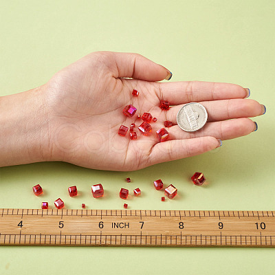 Electroplate Glass Beads Strands EGLA-TA0001-06-1