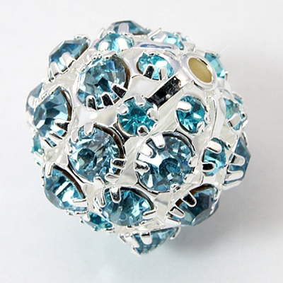 Brass Rhinestone Beads RB-Q165-11-1