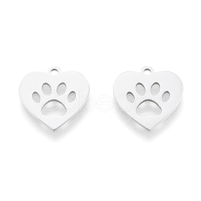 Non-Tarnish 201 Stainless Steel Charms STAS-N090-LA993-1-1