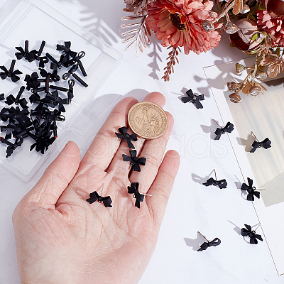 42Pcs Alloy Stud Earring Findings EJEW-ME0001-02A-1