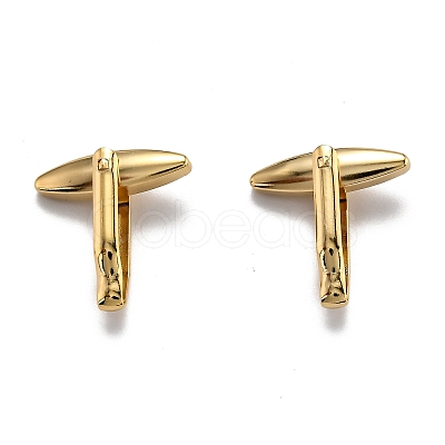 Man's 304 Stainless Steel Cufflinks Findings STAS-F267-04G-1