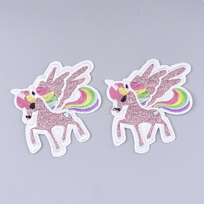Computerized Embroidery Cloth Iron on/Sew on Patches FIND-T030-250B-1