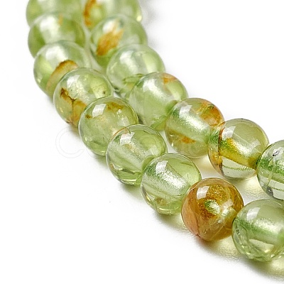 Natural Peridot Beads Strands G-K313-B01-02-1