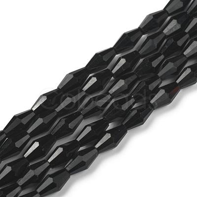 Opaque Glass Beads Strands GLAA-P001-03B-04-1
