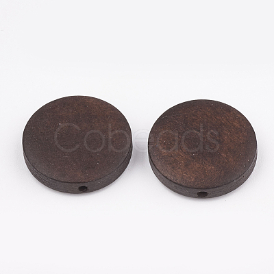 Natural Pear Wood Beads X-WOOD-T009-2.0cm-19-1