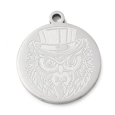 201 Stainless Steel Pendants SA-CBA3D3A-05P-02-1