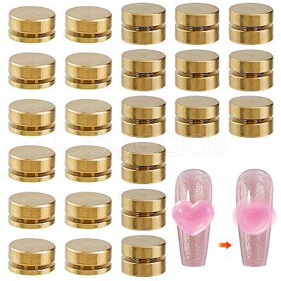 24Pcs 2 Styles Alloy 3D Nail Art Rotary Bearing for Nail Art Designs MRMJ-FH0001-67-1