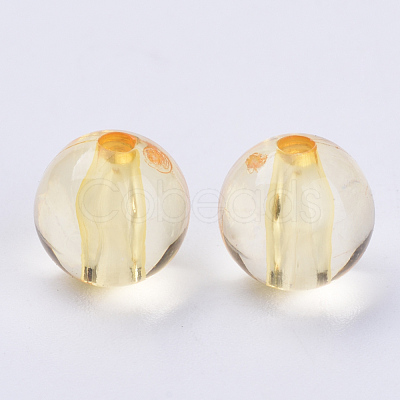 Transparent Acrylic Beads TACR-Q255-12mm-V-1