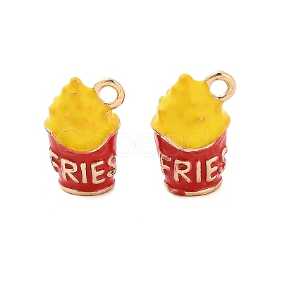 Alloy Enamel Pendants PALLOY-R155-01G-01-1