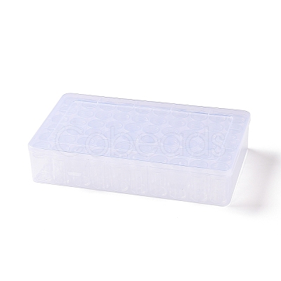 60Pcs Plastic Column Bead Storage Containers CON-C017-01-1