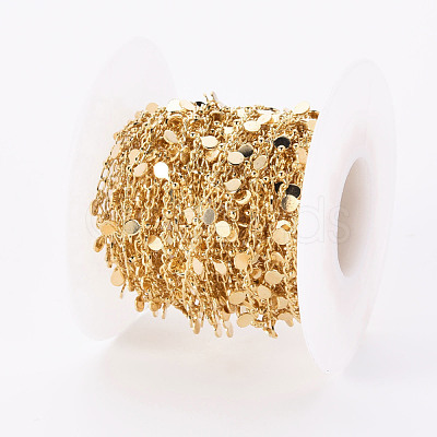 Handmade Brass Curb Chains CHC-S012-105-1
