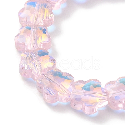 Electroplate Glass Beads Strands EGLA-B006-03A-AB01-1