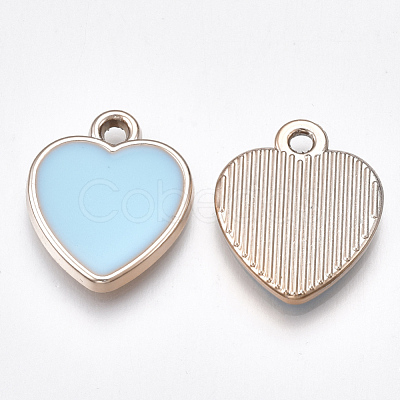 UV Plating Acrylic Pendants OACR-T005-73KC-1
