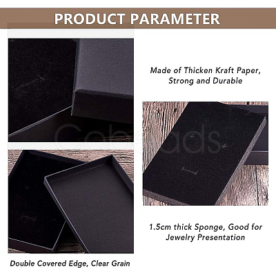 Kraft Paper Jewelry Boxes CON-BC0005-91-1