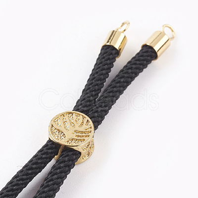 Nylon Twisted Cord Bracelet Making MAK-K015-01A-1