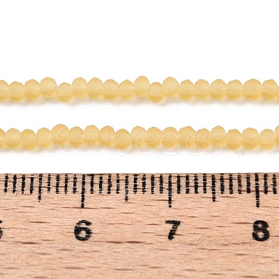 Transparent Glass Beads Strands EGLA-A044-T1mm-MD03-1