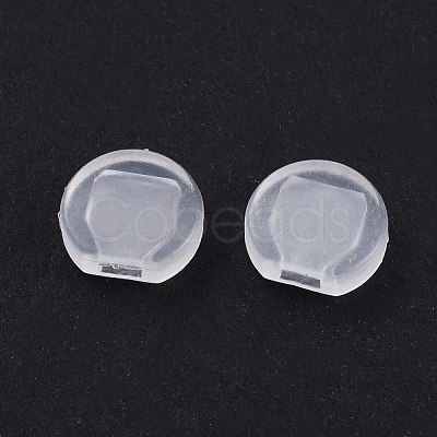 Comfort Silicone Earring Pads X-KY-G012-02-1