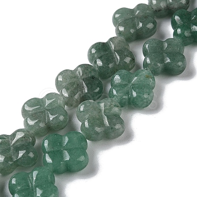 Natural Green Aventurine Beads Strands G-M418-D06-01-1