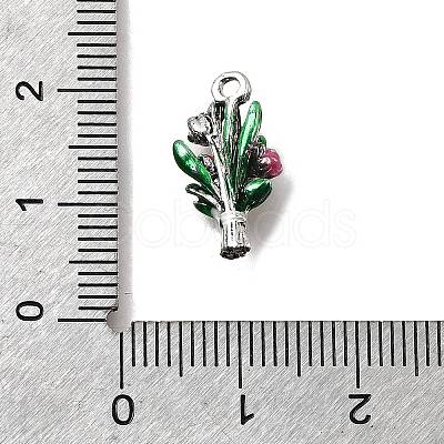 Alloy Enamel Pendants LS-ENAM-P260-03B-AS01-1