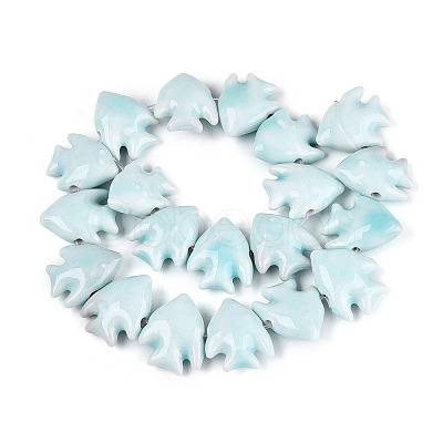 Handmade Porcelain Beads PORC-Q008-14D-1
