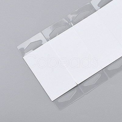 Transparent PVC Self Adhesive Hang Tabs LS-X-CDIS-Z001-01A-1