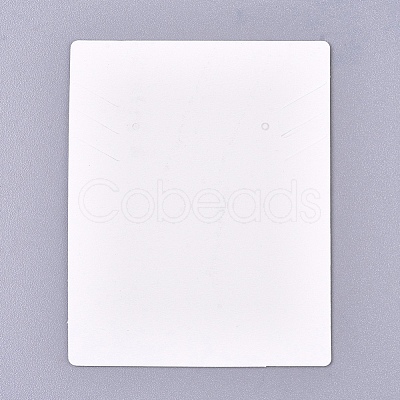 Floral Pattern Paper Jewelry Display Cards CDIS-E009-06A-1