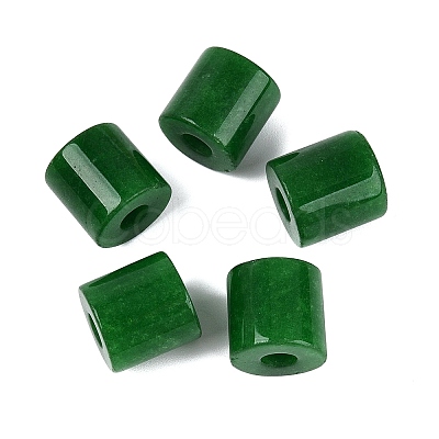 Natural Malaysia Jade European Beads G-P520-05N-1